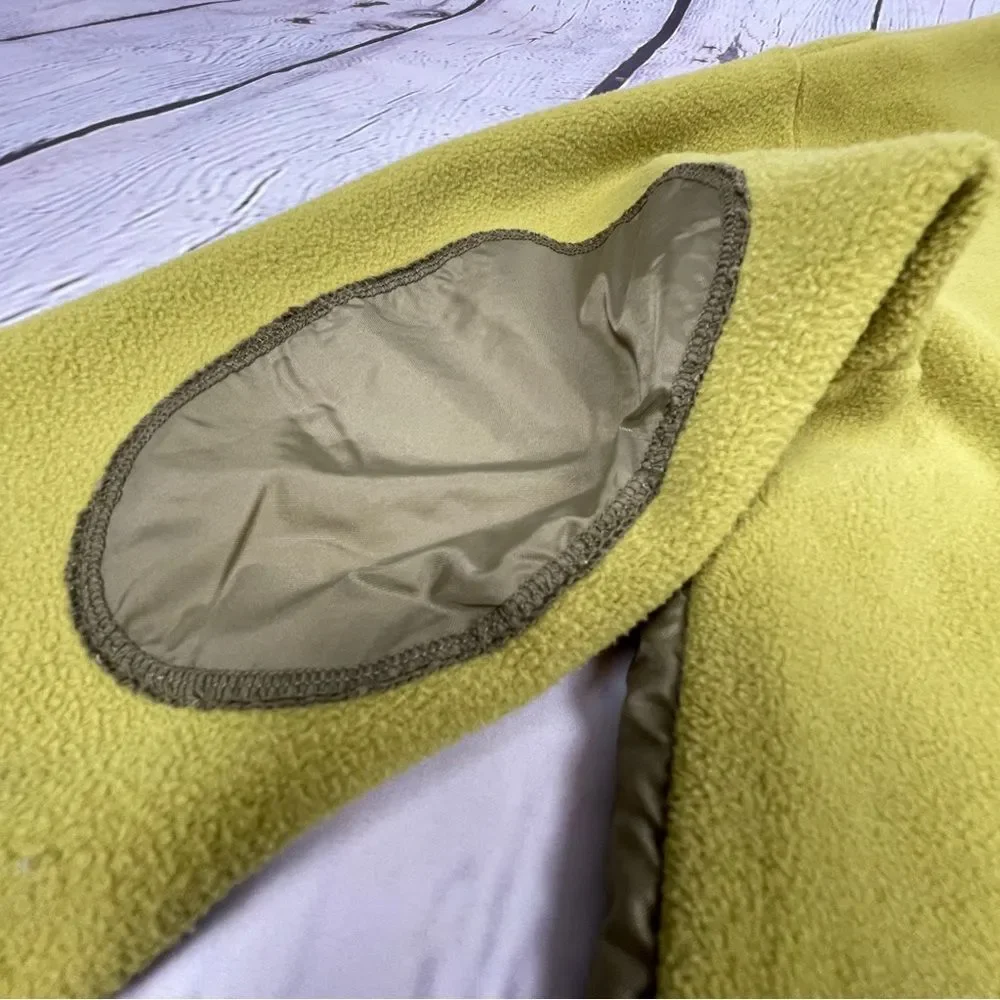 UNITED COLORS OF BENETTON kids wasabi green fleece sweater top, size S - Picture 5 of 14